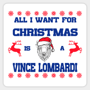 Bills Christmas Design Sticker